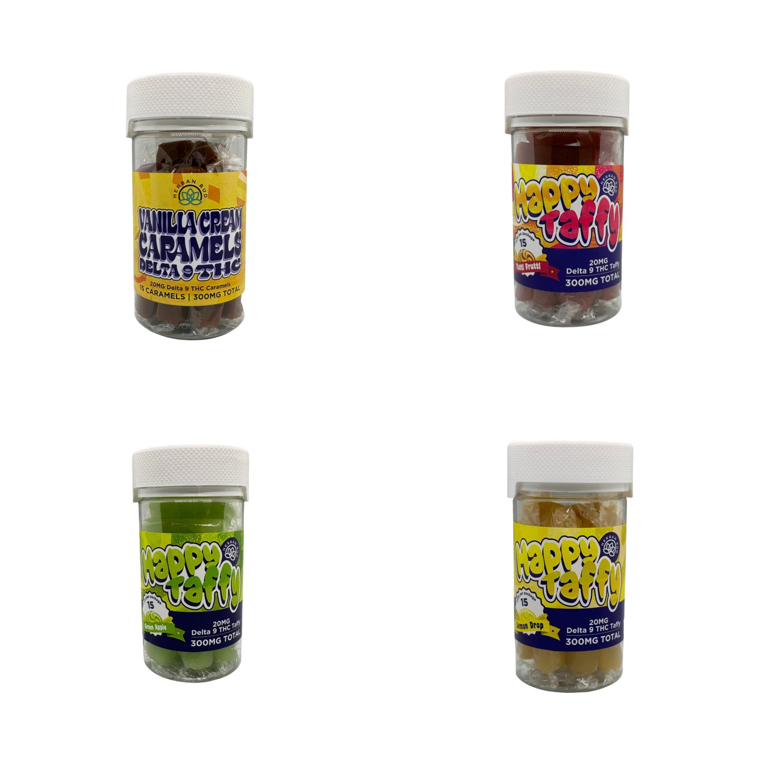 Buy Best Delta-9 THC Edibles Bundle - Herban Bud