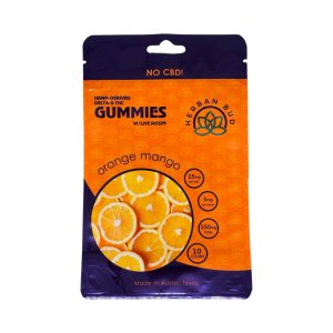 Delta-9 THC Gummies – 250mg – Orange Mango