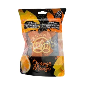 Delta-9 THC Gummies – 300mg – Orange Mango